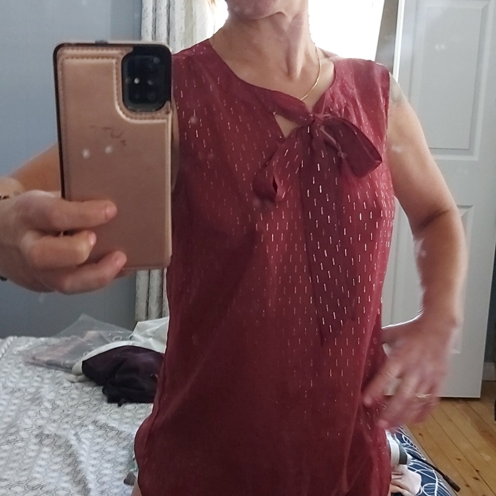Merona Blouse with gold